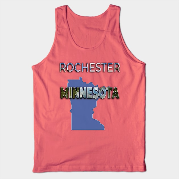 Rochester Mn Tank Top by TeeText